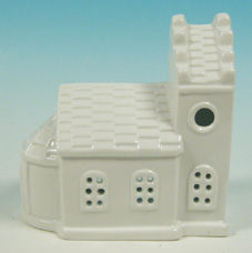 Kyrka för värmeljus