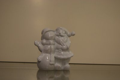 Tomte o snögubbe